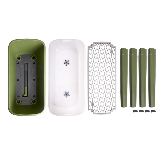 noa grow table verde musgo